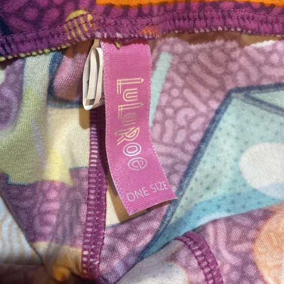 Lularoe Disney Mickey shaped One Sized leggings - Picture 2 of 3